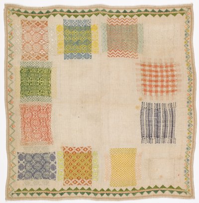 Darning Sampler by Unbekannt Unbekannt